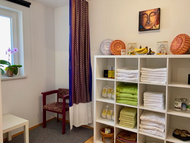 Massagestudio Massageraum