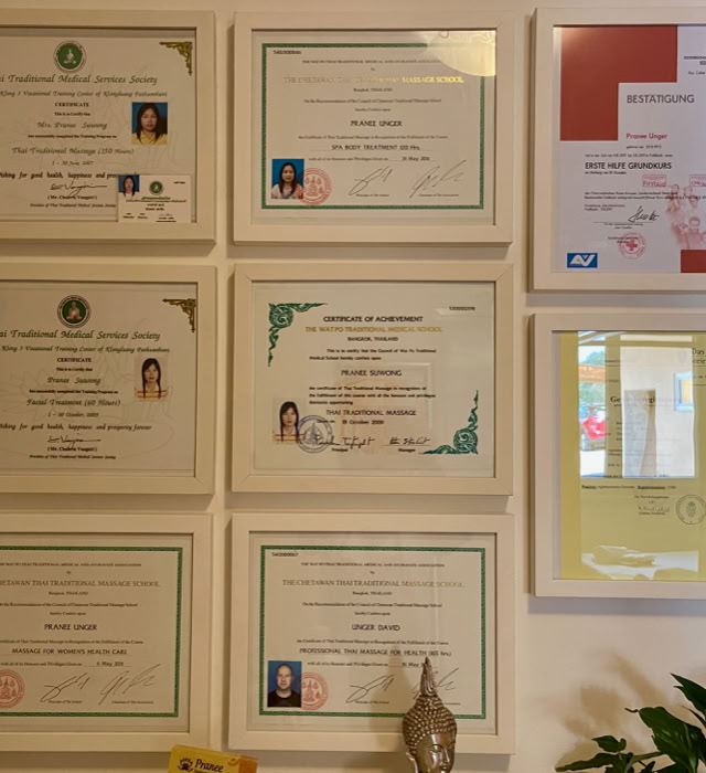 Massagestudio Impressionen