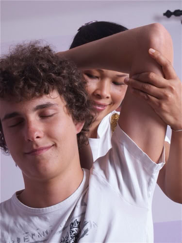 Kopf Rücken Schulter Bild 3